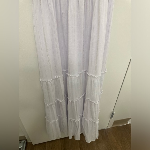 NWT White Summer Dress 👗 (stains) Size XL - Picture 3 of 9